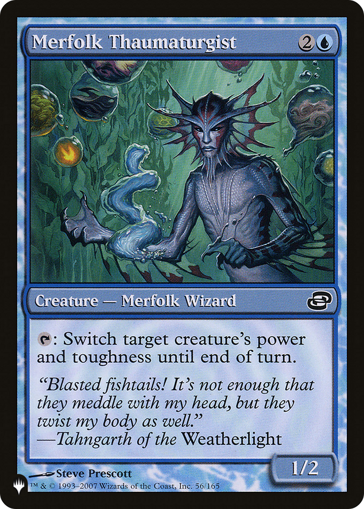 Merfolk Thaumaturgist [The List] | Total Play