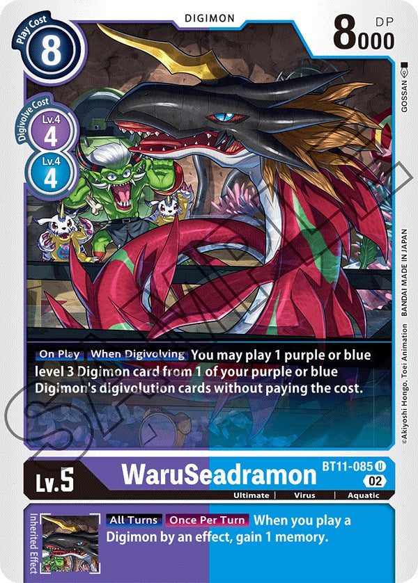 WaruSeadramon [BT11-085] [Dimensional Phase] | Total Play