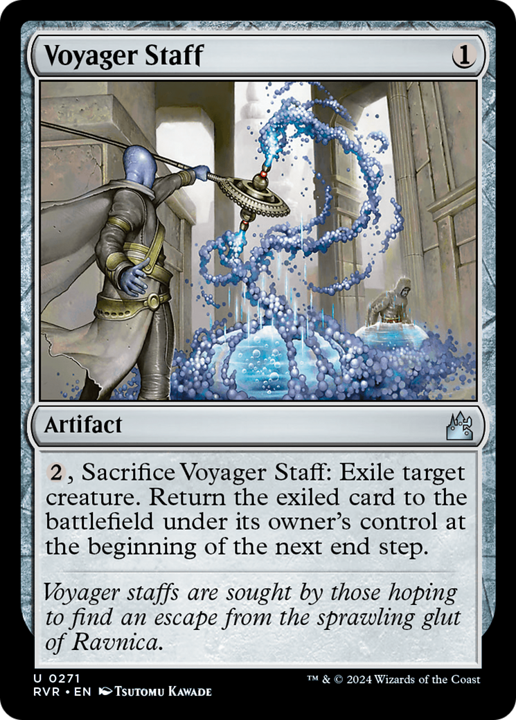 Voyager Staff [Ravnica Remastered] | Total Play