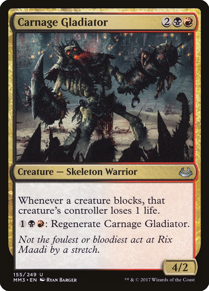 Carnage Gladiator [Modern Masters 2017] | Total Play