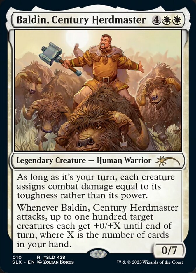 Baldin, Century Herdmaster [Secret Lair: Universes Within] | Total Play