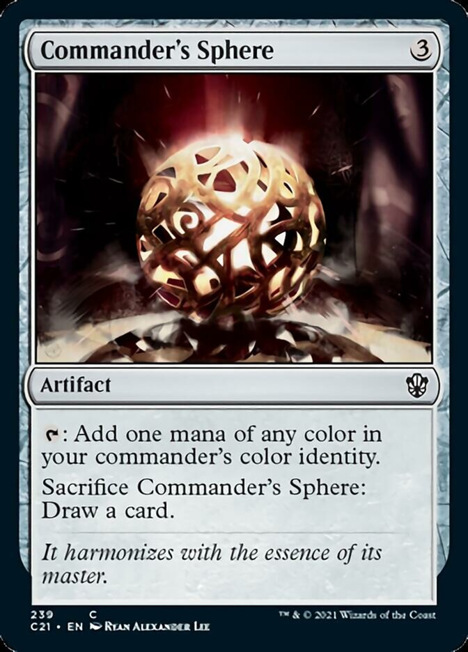 Commander's Sphere [Commander 2021] | Total Play