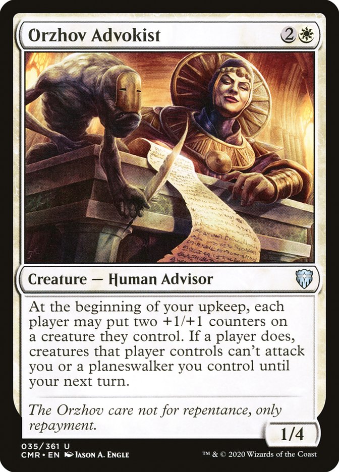 Orzhov Advokist [Commander Legends] | Total Play