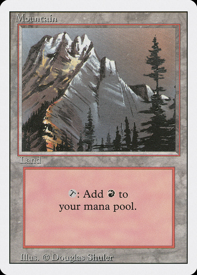 Mountain (Snow Top / Highest Point on Left) [Revised Edition] | Total Play