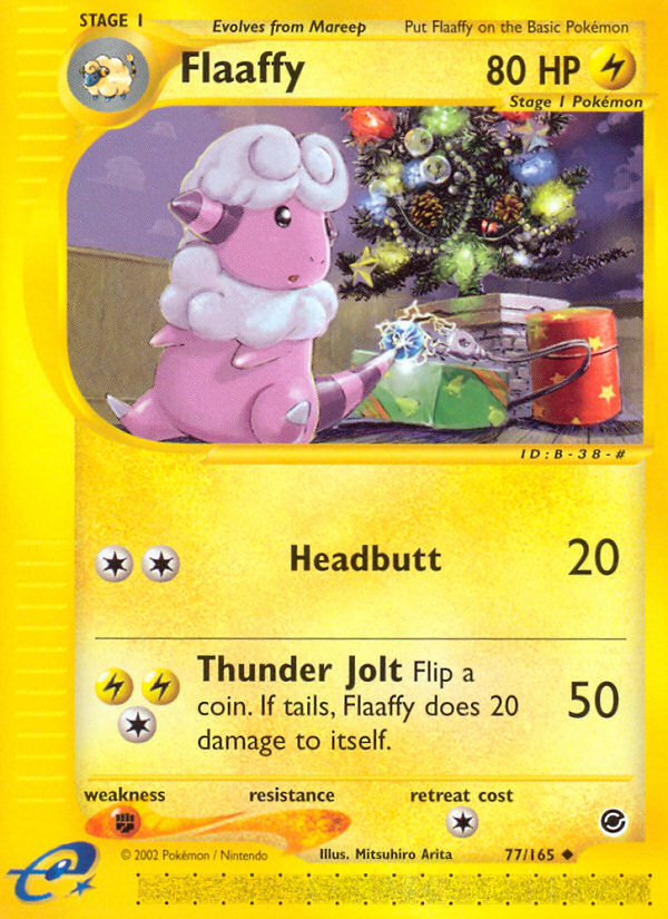 Flaaffy (77/165) [Expedition: Base Set] | Total Play