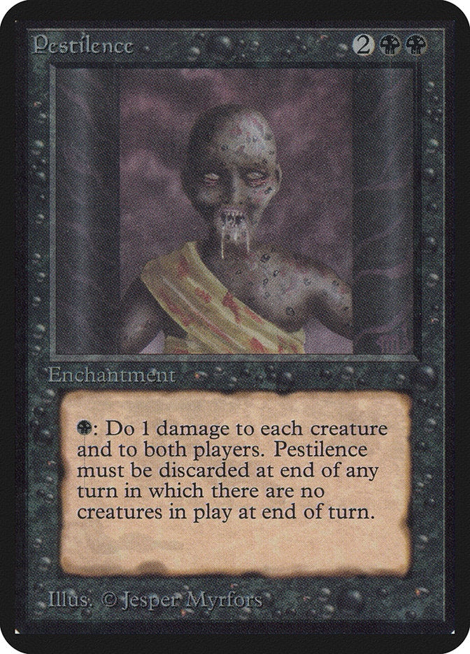 Pestilence [Alpha Edition] | Total Play
