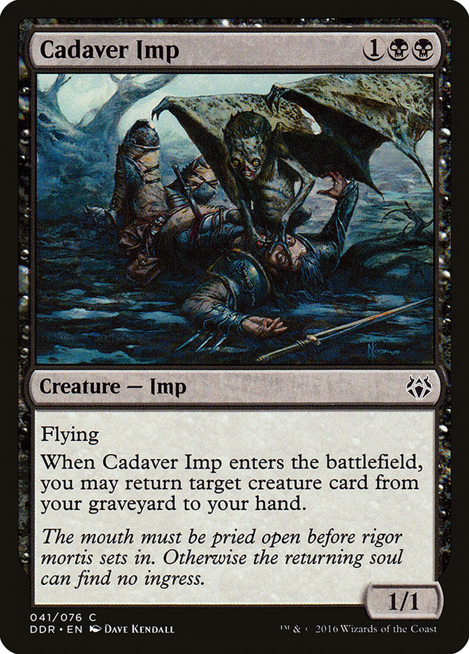Cadaver Imp [Duel Decks: Nissa vs. Ob Nixilis] | Total Play