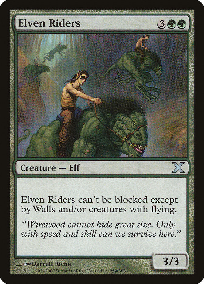 Elven Riders [Tenth Edition] | Total Play