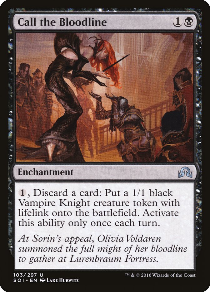 Call the Bloodline [Shadows over Innistrad] | Total Play