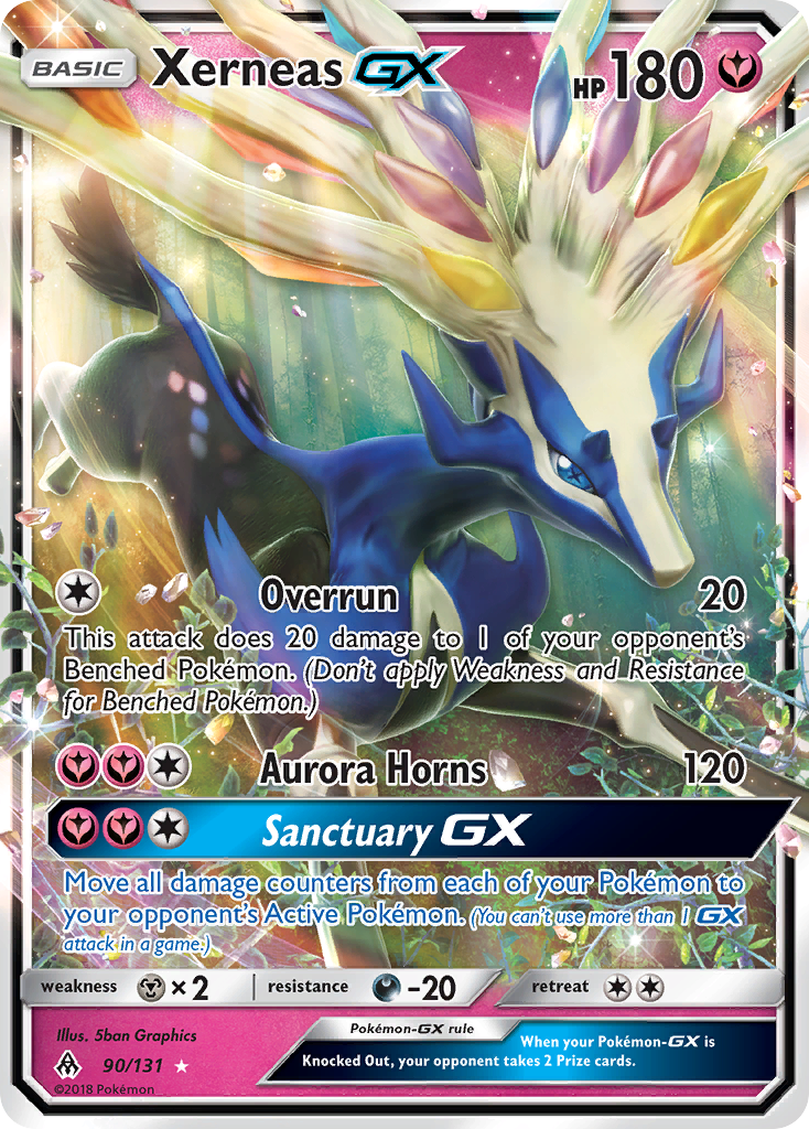 Xerneas GX (90/131) [Sun & Moon: Forbidden Light] | Total Play
