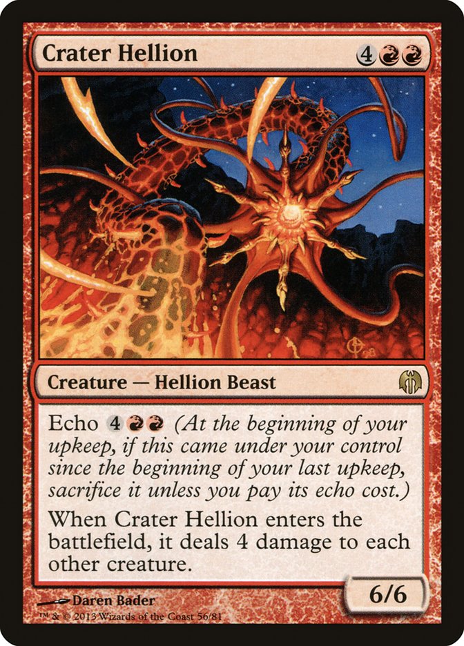 Crater Hellion [Duel Decks: Heroes vs. Monsters] | Total Play