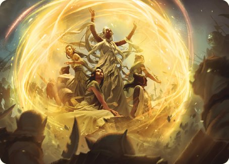 Heroic Intervention Art Card [The Lord of the Rings: Tales of Middle-earth Art Series] | Total Play