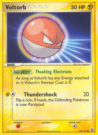 Voltorb (85/112) [EX: FireRed & LeafGreen] | Total Play