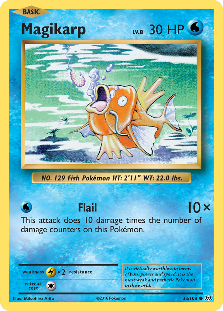 Magikarp (33/108) [XY: Evolutions] | Total Play