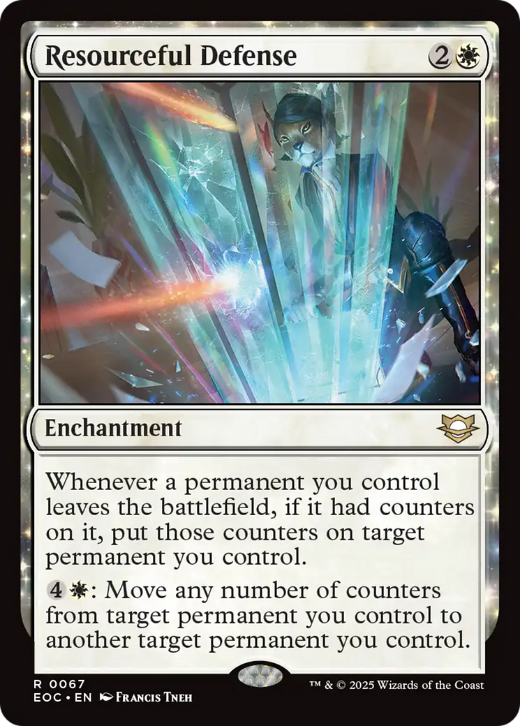 Resourceful Defense [Edge of Eternities Commander] | Total Play