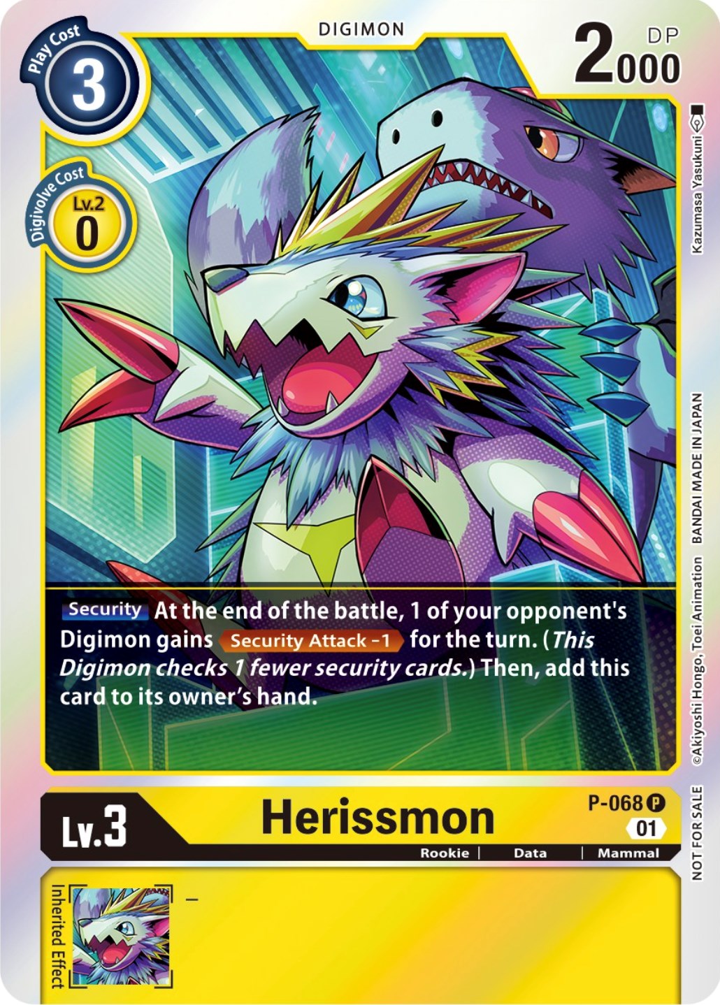 Herissmon [P-068] (Limited Card Pack) [Promotional Cards] | Total Play