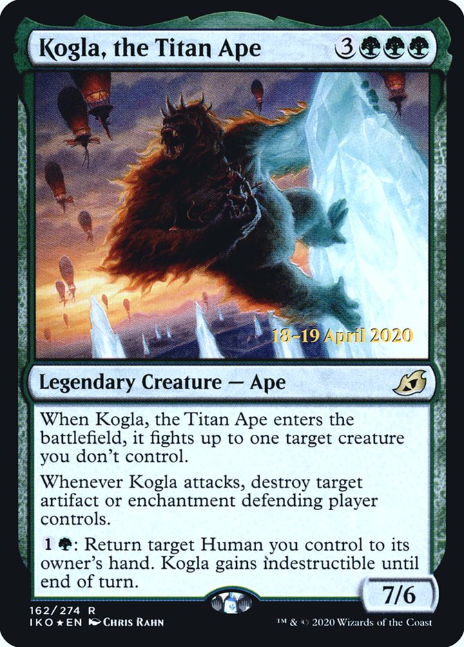 Kogla, the Titan Ape [Ikoria: Lair of Behemoths Prerelease Promos] | Total Play