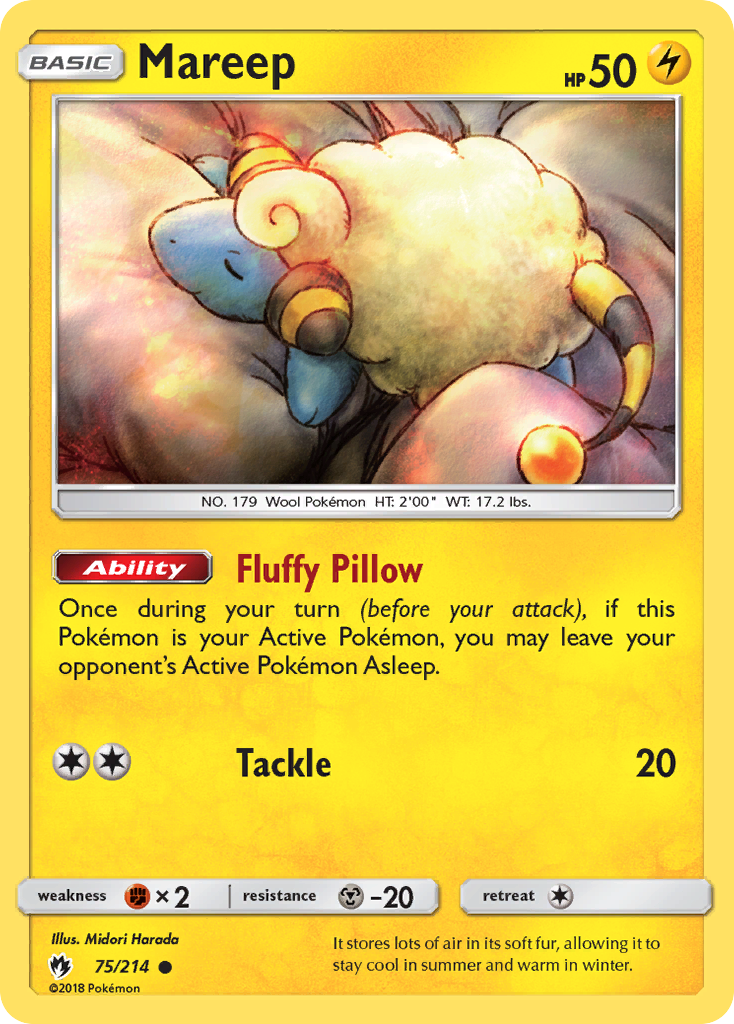 Mareep (75/214) [Sun & Moon: Lost Thunder] | Total Play