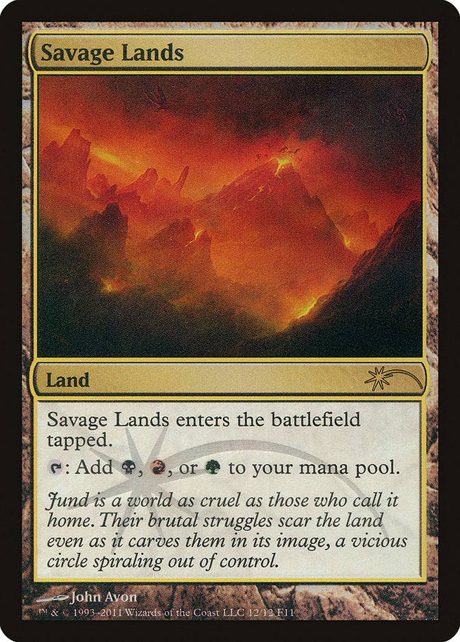 Savage Lands [Friday Night Magic 2011] | Total Play