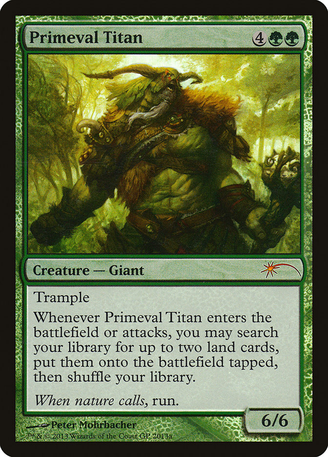 Primeval Titan (Grand Prix) [Grand Prix Promos] | Total Play
