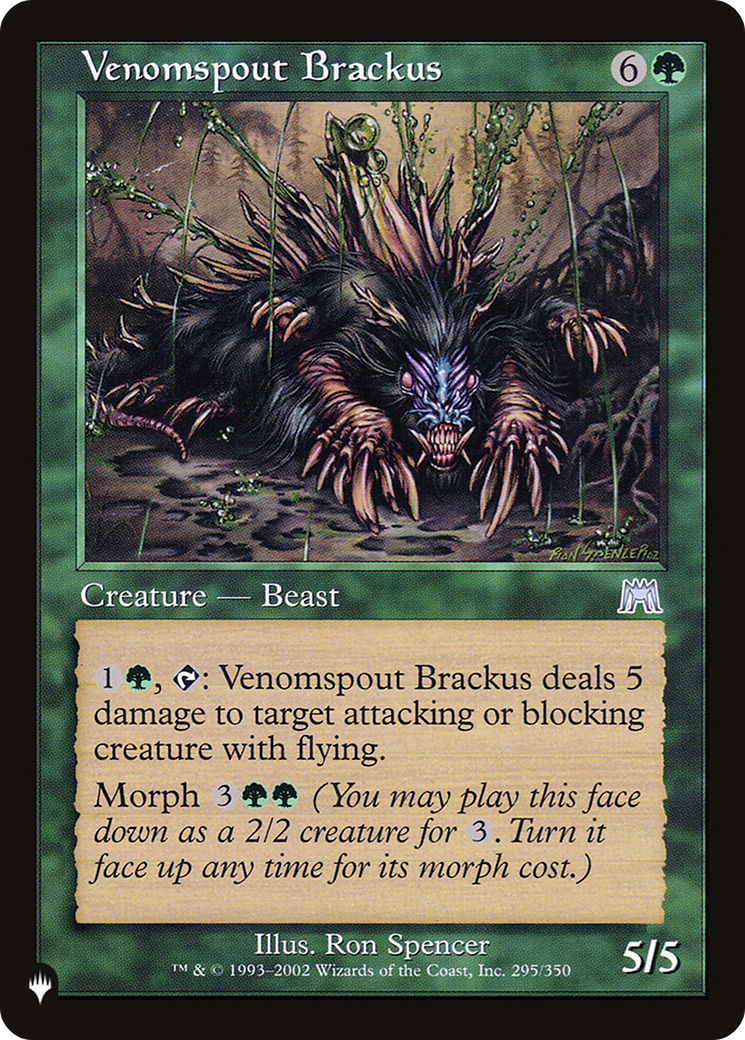 Venomspout Brackus [The List] | Total Play