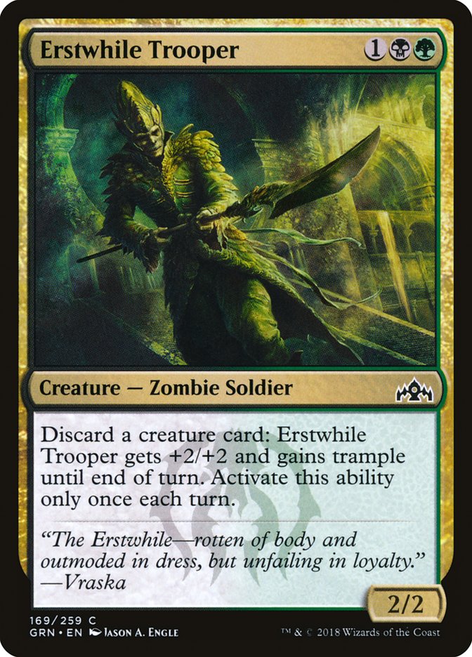 Erstwhile Trooper [Guilds of Ravnica] | Total Play