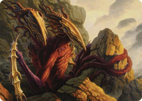 Two-Headed Sliver Art Card [Commander Masters Art Series] | Total Play