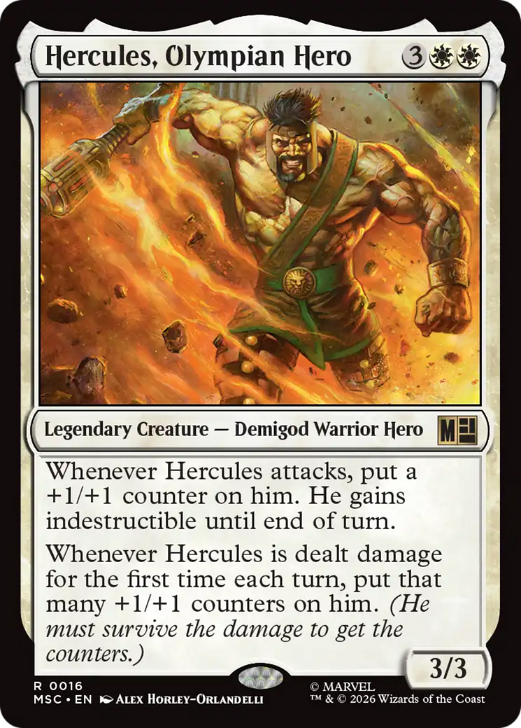 Hercules, Olympian Hero [Marvel Super Heroes Commander] | Total Play