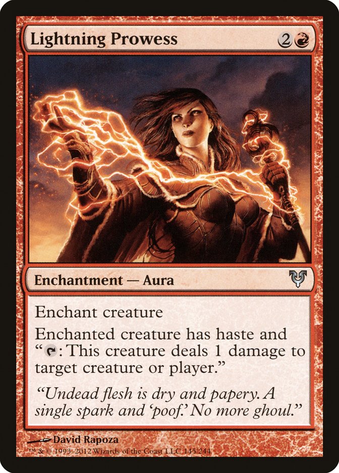 Lightning Prowess [Avacyn Restored] | Total Play