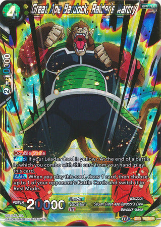 Great Ape Bardock, Raider's Warcry (DB1-061) [Dragon Brawl] | Total Play