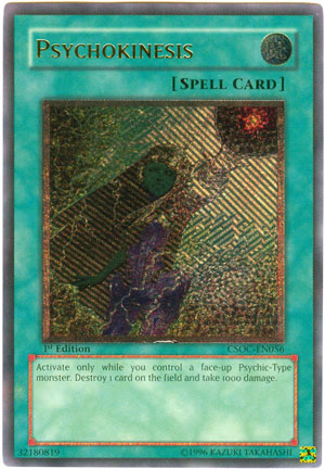 Psychokinesis (UTR) [CSOC-EN056] Ultimate Rare | Total Play