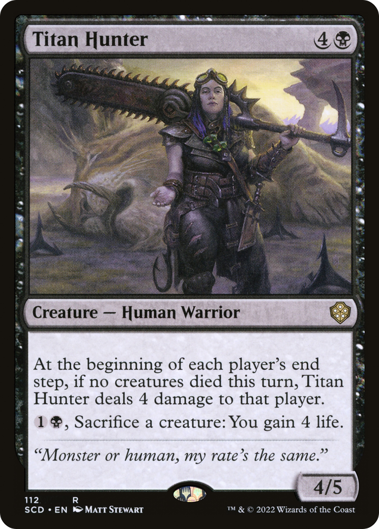 Titan Hunter [Starter Commander Decks] | Total Play