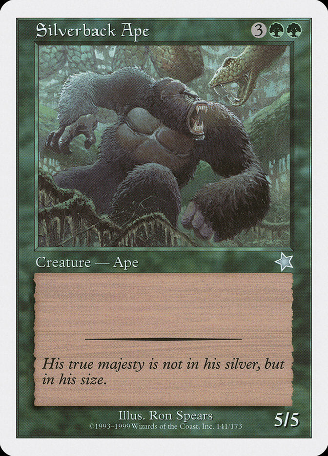 Silverback Ape [Starter 1999] | Total Play