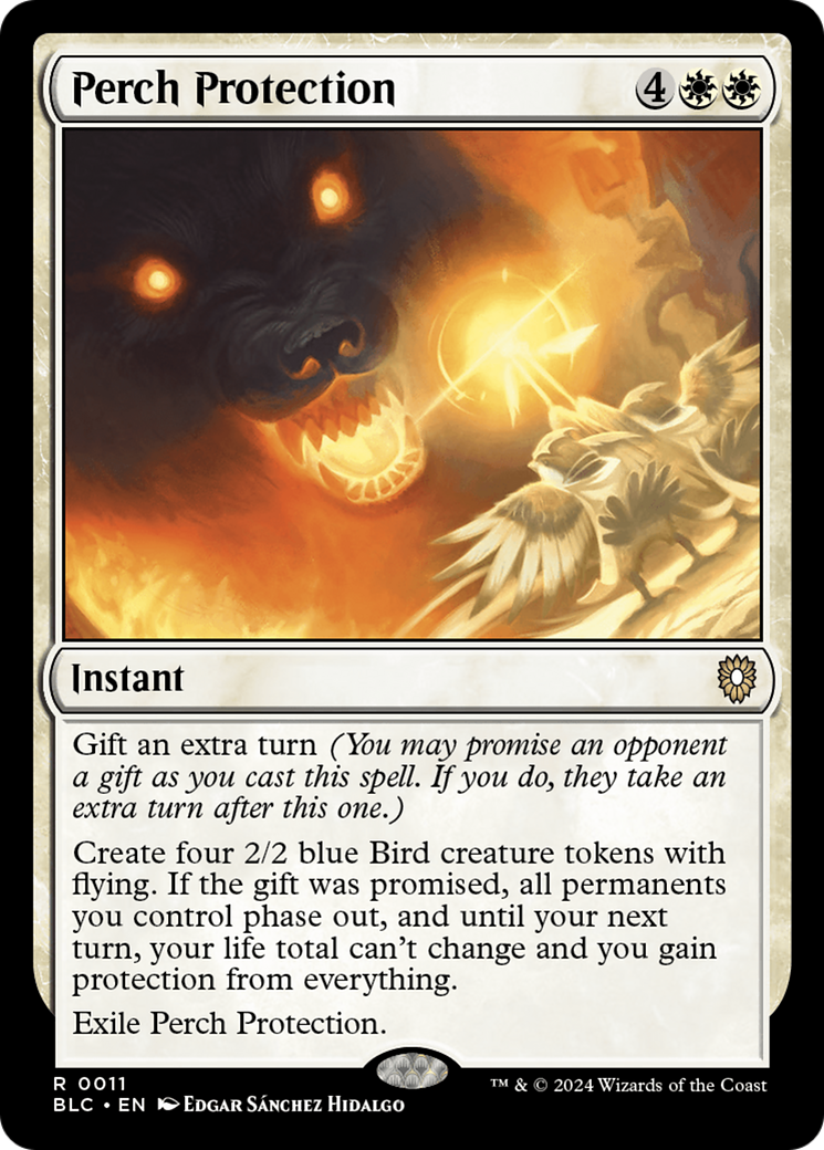 Perch Protection [Bloomburrow Commander] | Total Play