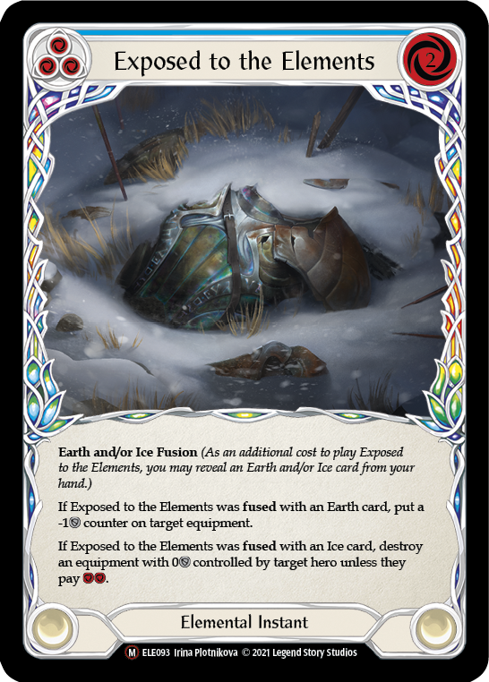 Exposed to the Elements [U-ELE093] (Tales of Aria Unlimited)  Unlimited Normal | Total Play