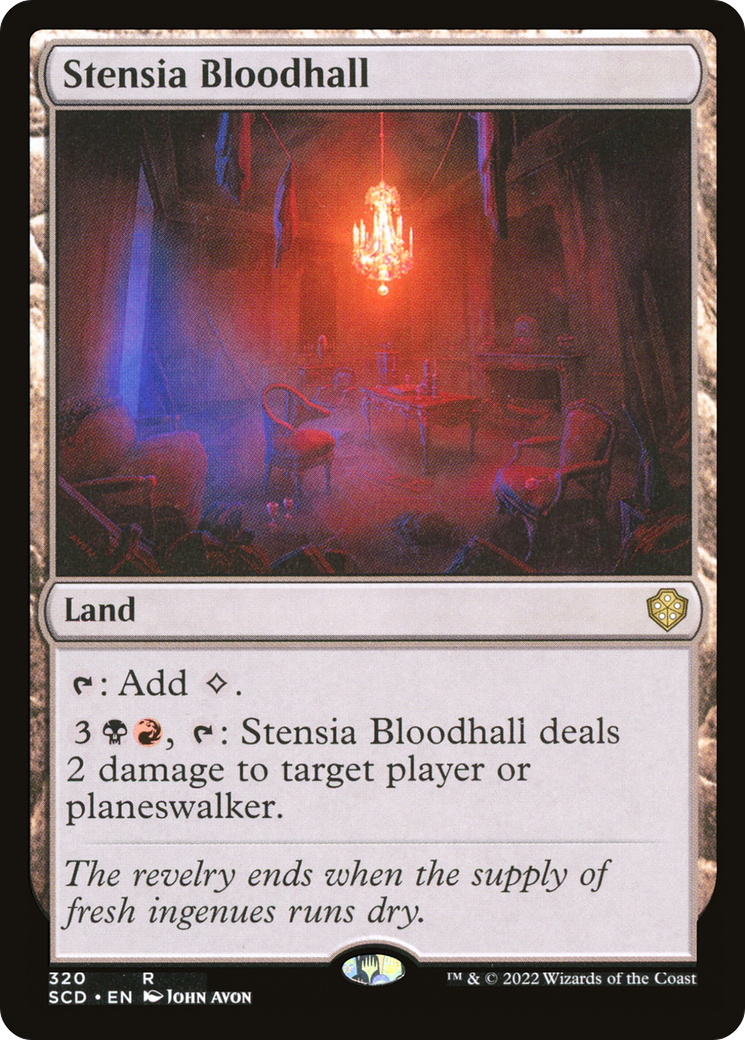 Stensia Bloodhall [Starter Commander Decks] | Total Play
