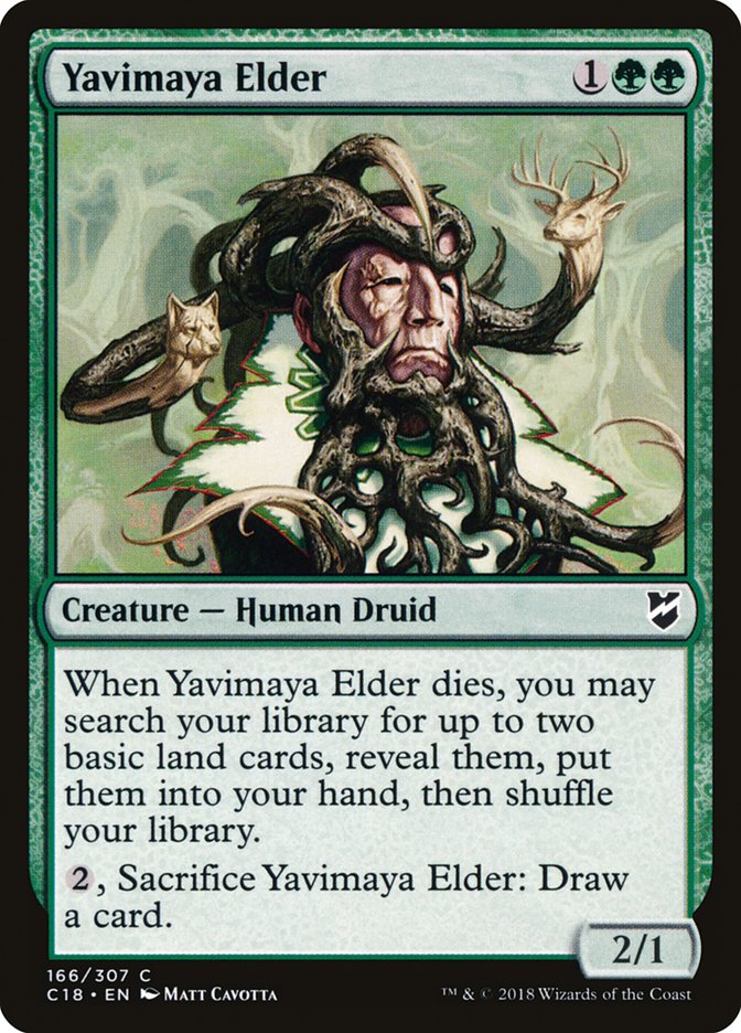 Yavimaya Elder [Commander 2018] | Total Play