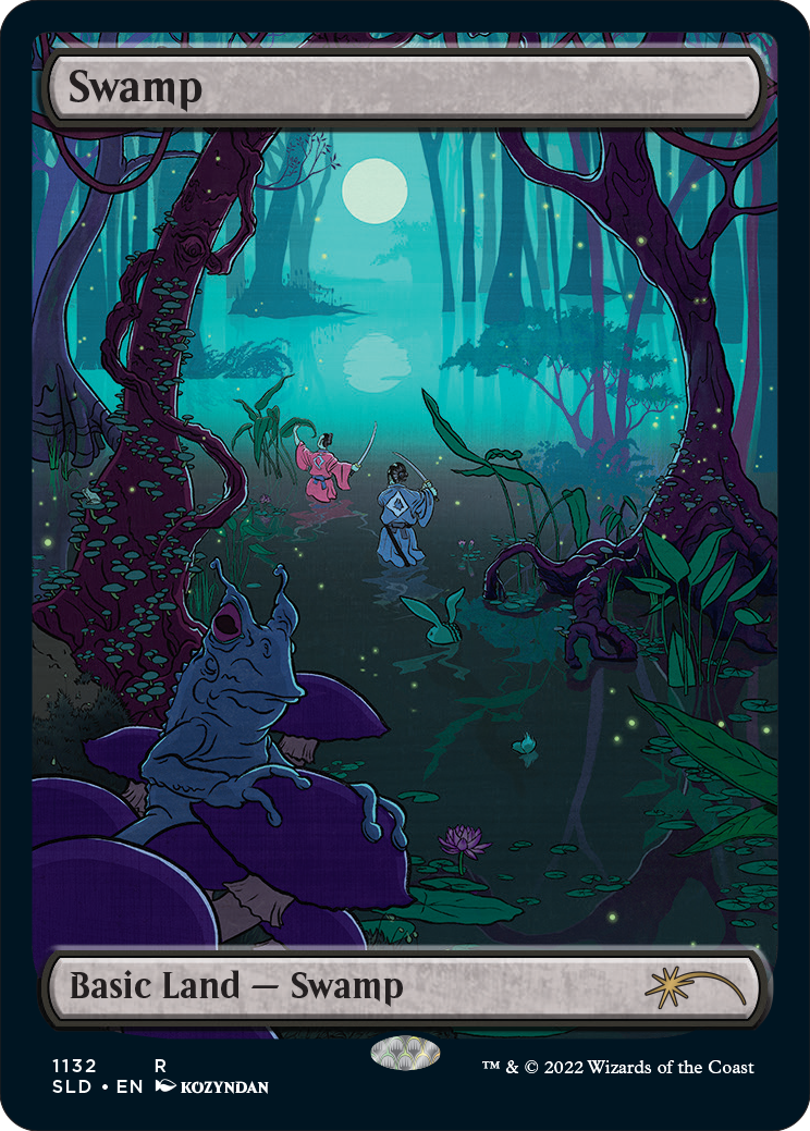 Swamp (1132) (Full-Art) [Secret Lair Drop Series] | Total Play