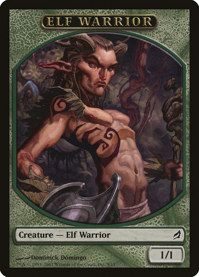 Elf Warrior Token [Lorwyn Tokens] | Total Play