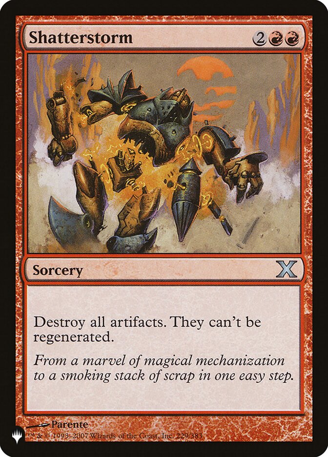 Shatterstorm [The List] | Total Play