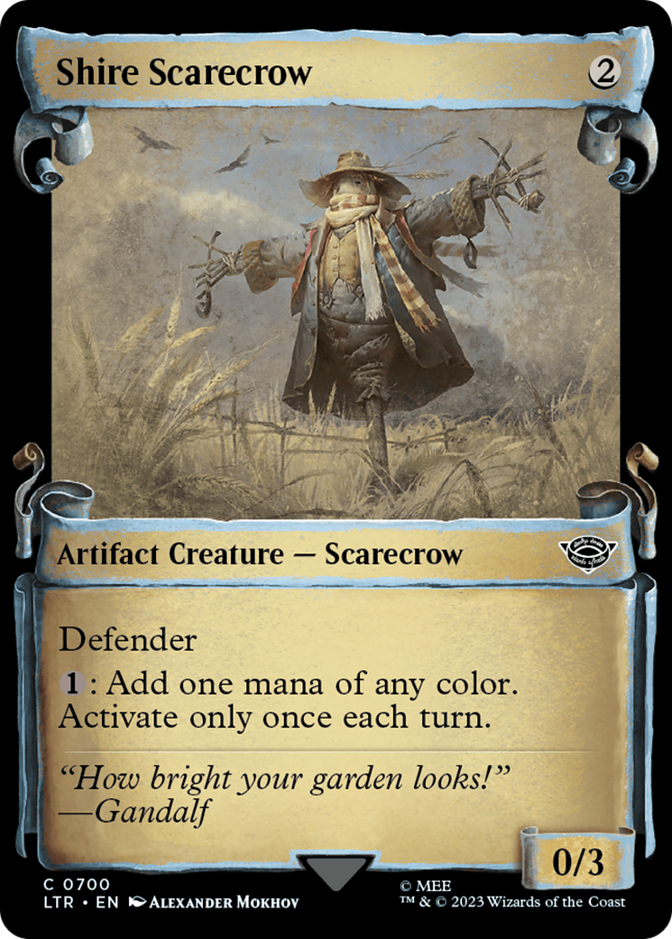 Shire Scarecrow [The Lord of the Rings: Tales of Middle-Earth Showcase Scrolls] | Total Play
