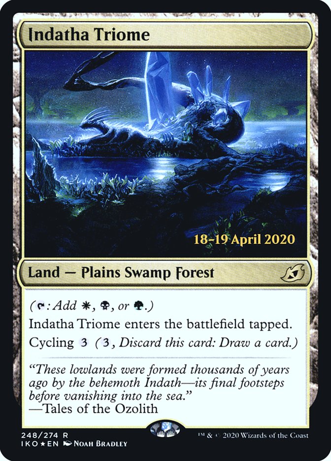 Indatha Triome [Ikoria: Lair of Behemoths Prerelease Promos] | Total Play