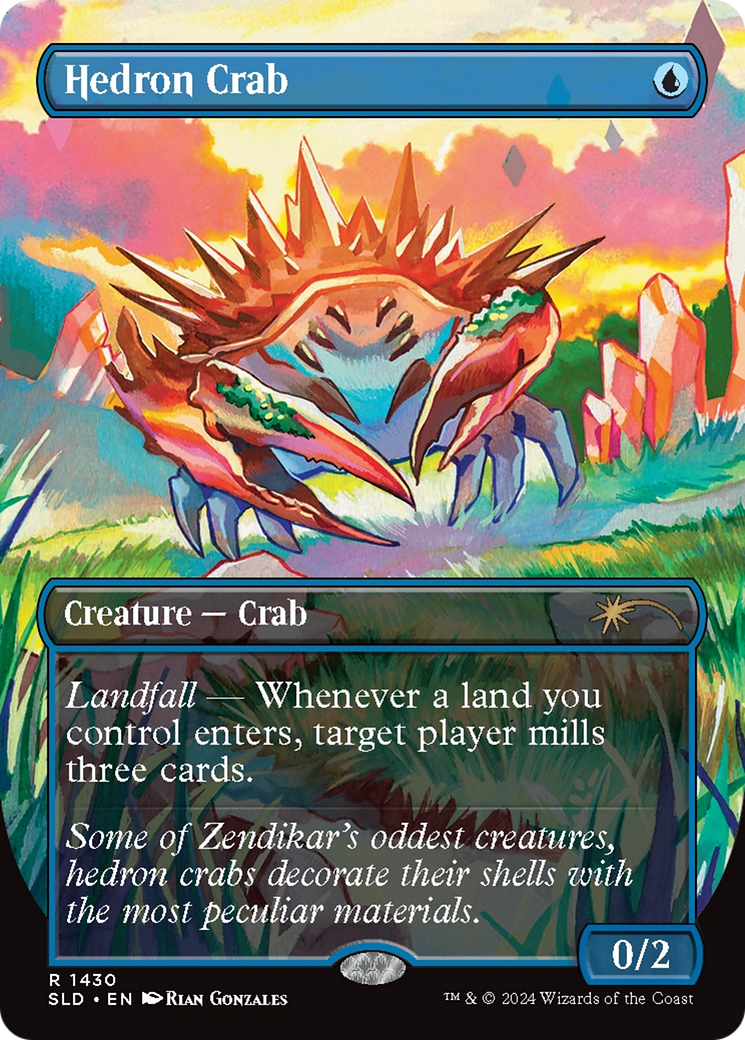Hedron Crab (Rainbow Foil) [Secret Lair Drop Series] | Total Play