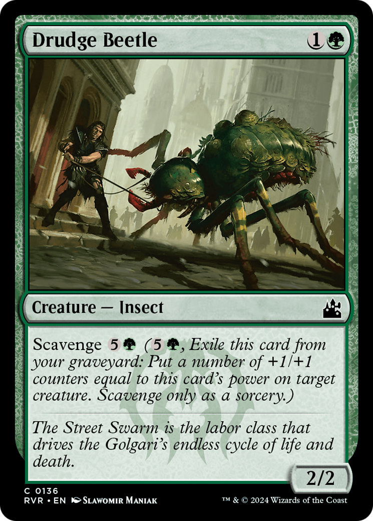 Drudge Beetle [Ravnica Remastered] | Total Play