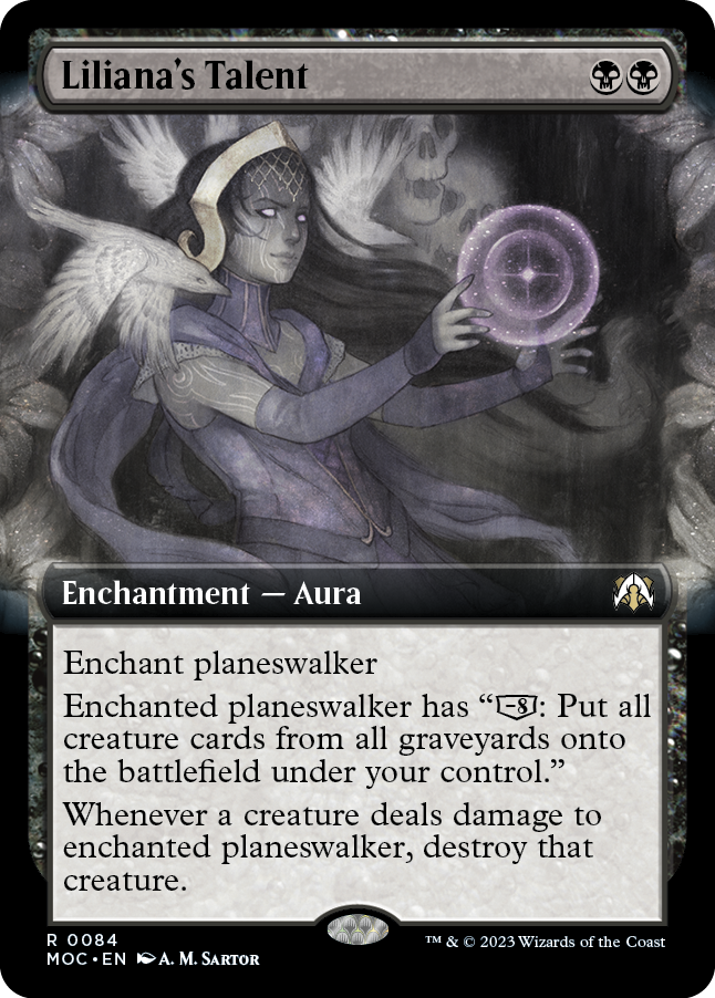 Liliana's Talent (Extended Art) [March of the Machine Commander] | Total Play