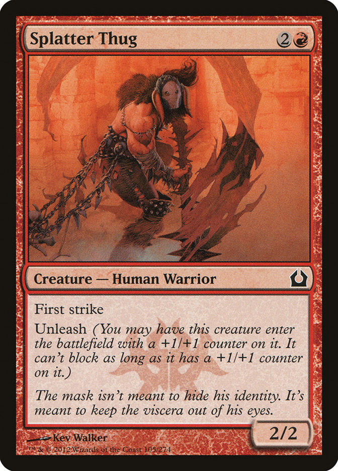 Splatter Thug [Return to Ravnica] | Total Play