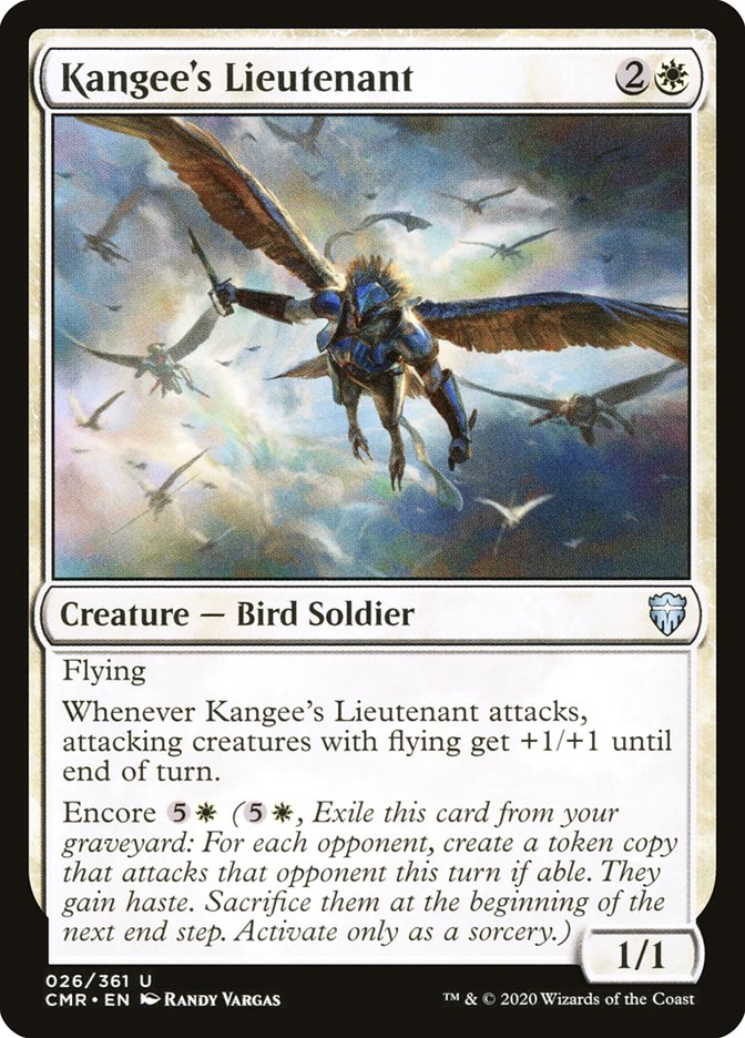 Kangee's Lieutenant [Commander Legends] | Total Play