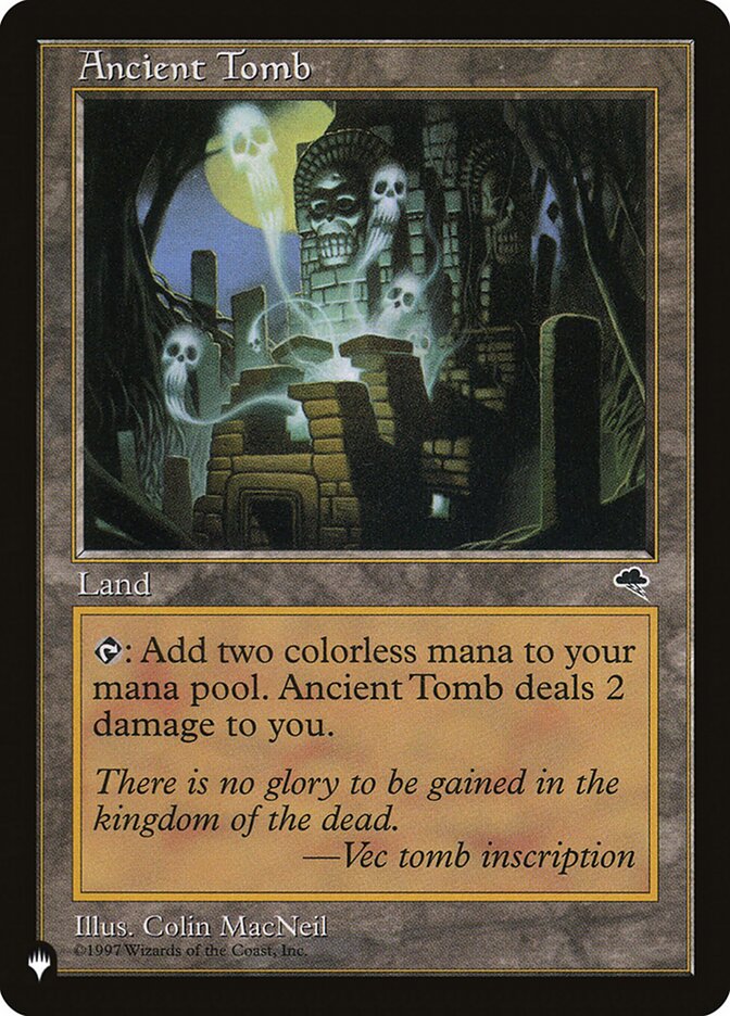 Ancient Tomb [The List] | Total Play