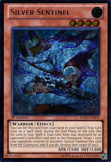 Silver Sentinel [REDU-EN033] Ultimate Rare | Total Play