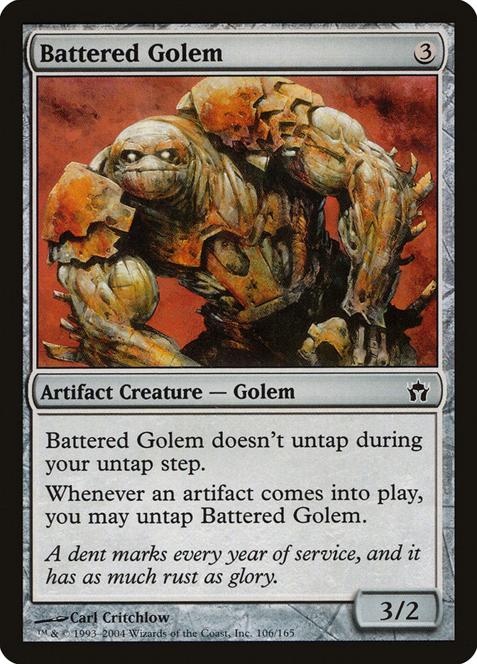 Battered Golem [Fifth Dawn] | Total Play